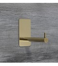 Samolepící držák na toaletní papír, leštené zlato