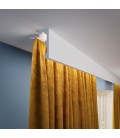 Garnižová lišta Deco LK1 - vhodná pro LED podsvícení 200cm x 10cm