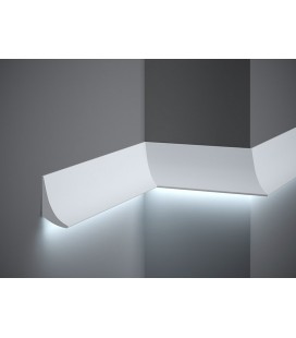 Dekorativní nástěnná lišta QL006 200 x 7 x 4.2 cm Mardom - vhodná pre LED podsvietenie