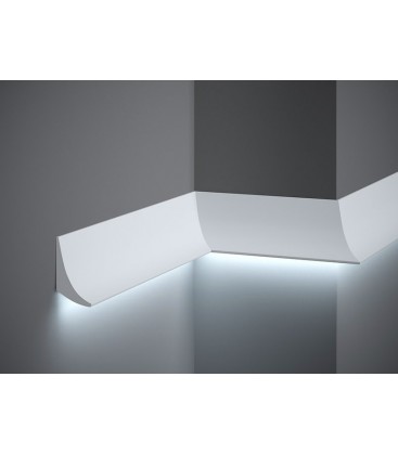 Dekorativní nástěnná lišta QL006 200 x 7 x 4.2 cm Mardom - vhodná pre LED podsvietenie
