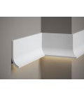 Dekorativní nástěnná lišta QS011 200 x 13.5 x 4 cm Mardom - vhodná pre LED podsvietenie