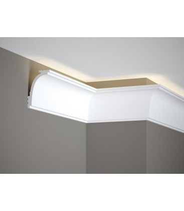 Dekorativní lišta na strop MD111 200 x 9.2 x 6.2 cm Mardom - vhodná pre LED podsvietenie