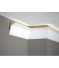 Dekorativní lišta na strop MD111 200 x 9.2 x 6.2 cm Mardom - vhodná pre LED podsvietenie