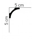 Dekorativní lišta na strop MD210 200 x 5 x 5 cm Mardom