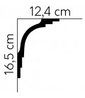 Dekorativní lišta na strop MDB104 200 x 16.5 x 12.4 cm Mardom