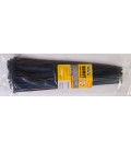 Páska stahovací MASTERTOOL na kabely, nylon 4,8*300 mm, černá 100 ks balení 20-1856
