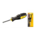 Držák bitů MASTERTOOL magnetický s rukojetí 1/4" 160 mm 160 mm 40-0339