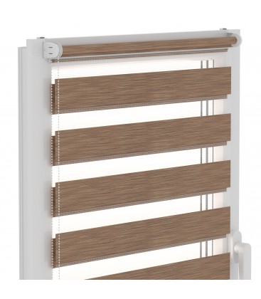 Roleta Den a Noc Delux Plus série Royal Brown DN22