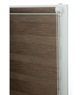 Roleta Den a Noc Delux Plus série Mocha Wood DN23