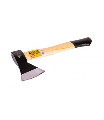 Sekera 600g MASTERTOOL HRC 50 dřevěná rukojeť s polymerovou ochranou 390 mm 05-0126