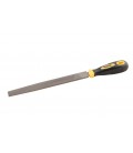 Pilník kovový MASTERTOOL 200 mm, plochý dvousložková rukojeť 06-0200