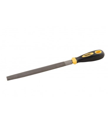 Pilník kovový MASTERTOOL 200 mm, půlkruhový dvousložková rukojeť 06-0202