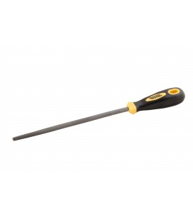 Pilník kovový MASTERTOOL 200 mm, kulatý dvousložková rukojeť 06-0203
