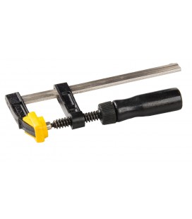 Solární svorka MASTERTOOL F-Type 150*50 mm 1700 N dřevěná rukojeť DIN 5117 07-0000