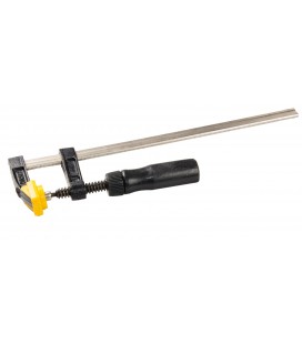 Svorka truhlářská MASTERTOOL F-Type 250*50 mm 1700 N dřevěná rukojeť DIN 5117 07-0002