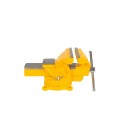 Svěrák otočný MASTERTOOL 150 mm s kovadlinou 07-0215