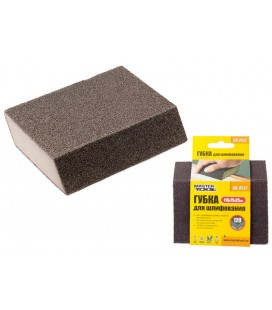 Houbička brusná zkosená MASTERTOOL RHOMBUS P120 110*75*25 mm 08-0512