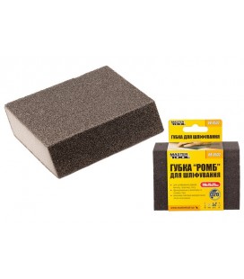 Houbička brusná zkosená MASTERTOOL RHOMBUS P320 110*75*25 mm 08-0532