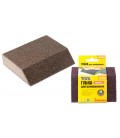 Houbička brusná zkosená trapez MASTERTOOL TRAPÉZE P60 110*90*25 mm 08-0606