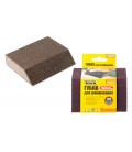 Houbička brusná zkosená trapez MASTERTOOL TRAPÉZE P120 110*90*25 mm 08-0612