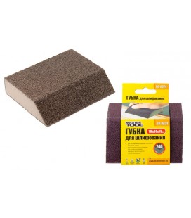 Houbička brusná zkosená trapez MASTERTOOL TRAPÉZE Р240 110х90х25 мм 08-0624