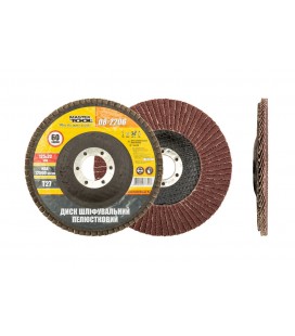 Kotouč brusný lamelový MASTERTOOL Т27 P60 125*22 mm 08-2206