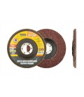 Kotouč brusný lamelový MASTERTOOL Т27 P60 125*22 mm 08-2206