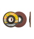 Kotouč brusný lamelový MASTERTOOL Т27 P100 125*22 mm 08-2210