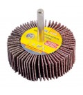 Válec lamelový brusný MASTERTOOL 60*20 mm P60 s hřídelí 6 mm 08-2266