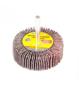 Válec lamelový brusný MASTERTOOL 60*20 mm P80 s hřídelí 6 mm 08-2268