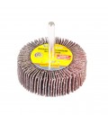 Válec lamelový brusný MASTERTOOL 60*20 mm P80 s hřídelí 6 mm 08-2268