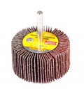 Válec lamelový brusný MASTERTOOL 60*30 mm P80 s hřídelí 6 mm 08-2278