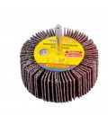 Válec lamelový brusný MASTERTOOL 80*30 mm P40 s hřídelí 6 mm 08-2284