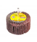 Válec lamelový brusný MASTERTOOL 80*40 mm P40 s hřídelí 6 mm 08-2294