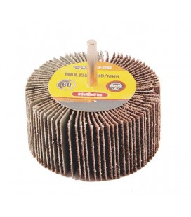Válec lamelový brusný MASTERTOOL 0*40 mm P60 s hřídelí 6 mm 08-2296