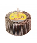 Válec lamelový brusný MASTERTOOL 0*40 mm P60 s hřídelí 6 mm 08-2296