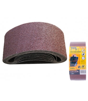 Pás brusný MASTERTOOL 76*457 mm P80 10 ks 08-2308
