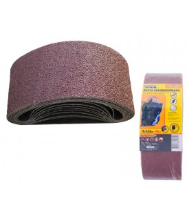 Pás brusný MASTERTOOL 76*533 mm P60 10 ks 08-2406