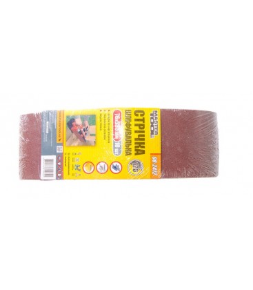 Pás brusný MASTERTOOL 76*533 mm P120 10 ks 08-2412