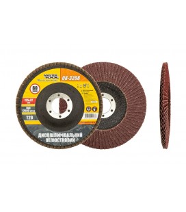 Kotouč brusný lamelový MASTERTOOL Т29 P80 125*22 mm 08-3208