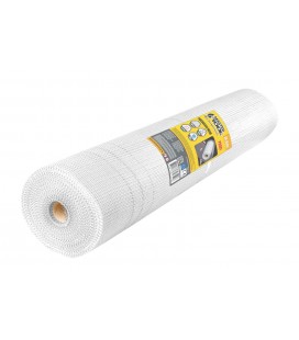 Síťovina ze skleněných vláken MASTERTOOL 1000 mm * 50 m / role, 5 * 5 mm, 145 g / m² 08-9506