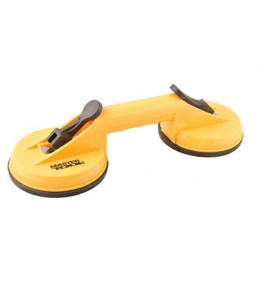 Přísavka na sklo s rukojetí MASTERTOOL 2*1 Ø125 mm 80 kg 14-0902