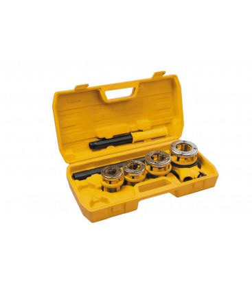 Sada závitníků na trubky MASTERTOOL BSPT, 4 ks 1/2" 3/4" 1" 1-1/4" 3/4" 1" 1-1/4" 1" 1-1/4" 1-1/4" 14-1403