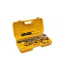 Sada závitníků na trubky MASTERTOOL BSPT, 4 ks 1/2" 3/4" 1" 1-1/4" 3/4" 1" 1-1/4" 1" 1-1/4" 1-1/4" 14-1403