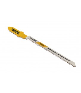 Plátky do přímočaré pily HCS MASTERTOOL T101AO na dřevo/ plast čisté tvarovaný střih 20TPI/77 mm 5 ks 14-2808