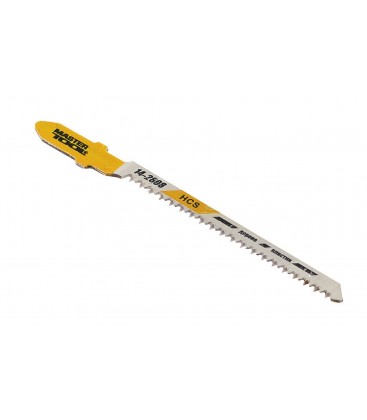 Plátky do přímočaré pily HCS MASTERTOOL T101AO na dřevo/ plast čisté tvarovaný střih 20TPI/77 mm 5 ks 14-2808