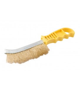 Kartáč drátěný MASTERTOOL s plastovou rukojetí 14-5524