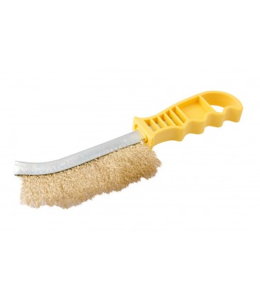 Kartáč drátěný MASTERTOOL s plastovou rukojetí 14-5524