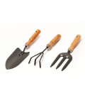 Sada zahradního nářadí MASTERTOOL Garden WOOD 3 kusy 14-6099