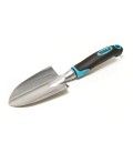 Lopatka zahradní na sázení MASTERTOOL hliníková 300*75 mm s dvousložkovou násadou 14-6160